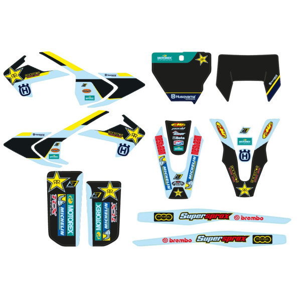 Husqvarna Rockstar graphics kit